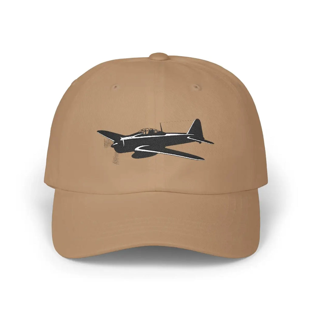 Mitsubishi A6M Zero - BW - Hats - Pilot gifts - WWII warbird t-shirt