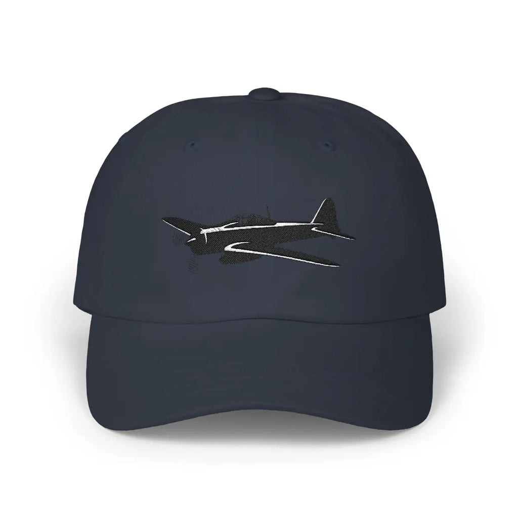 Mitsubishi A6M Zero - BW - Hats - Pilot gifts - WWII warbird t-shirt