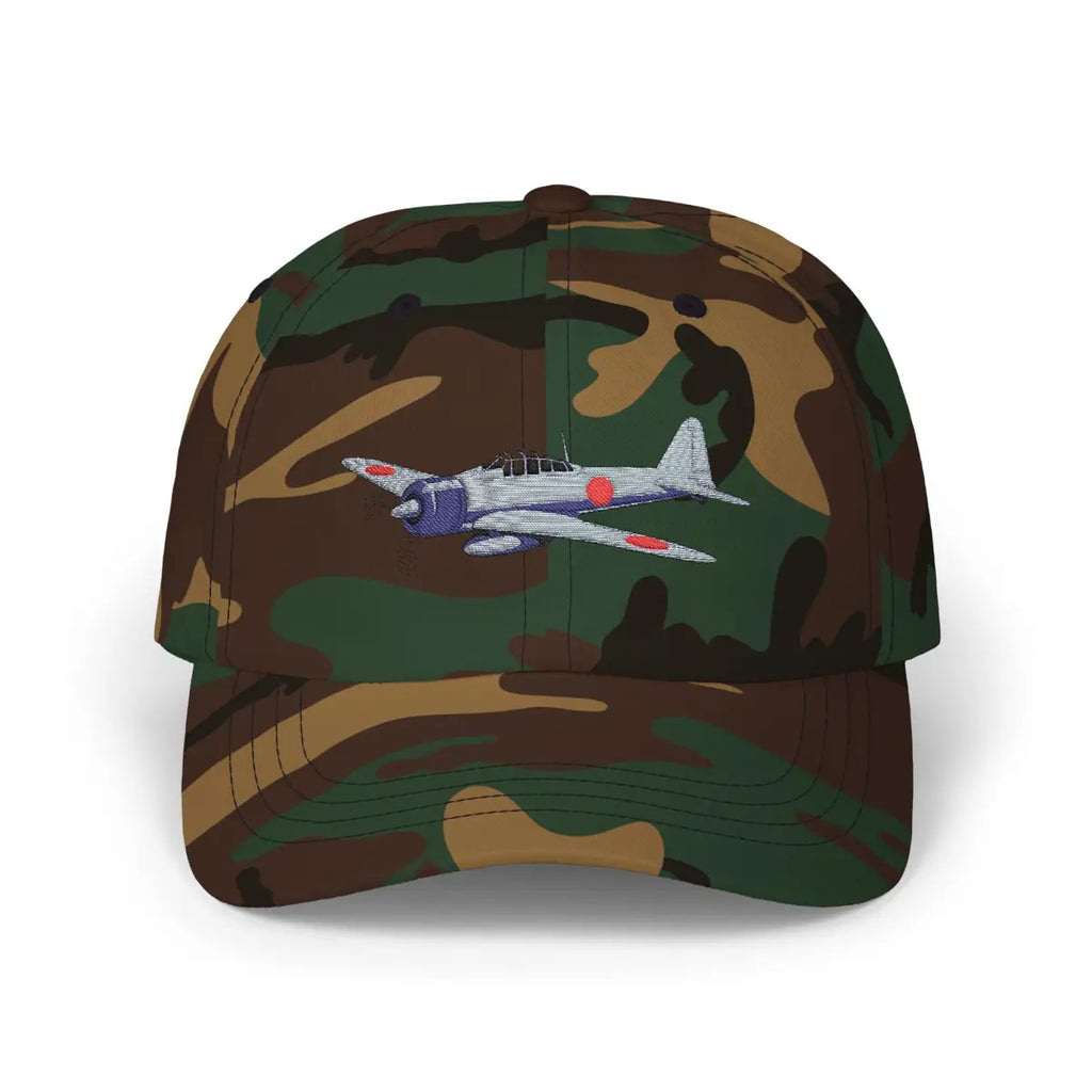Mitsubishi A6M Zero - Color - Hats - Pilot gifts - WWII warbird t-shirt