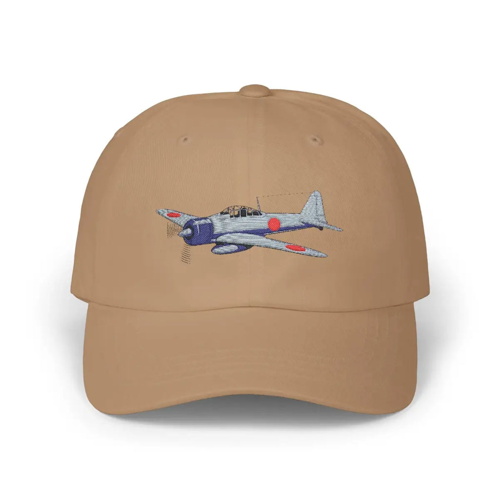 Mitsubishi A6M Zero - Color - Hats - Pilot gifts - WWII warbird t-shirt