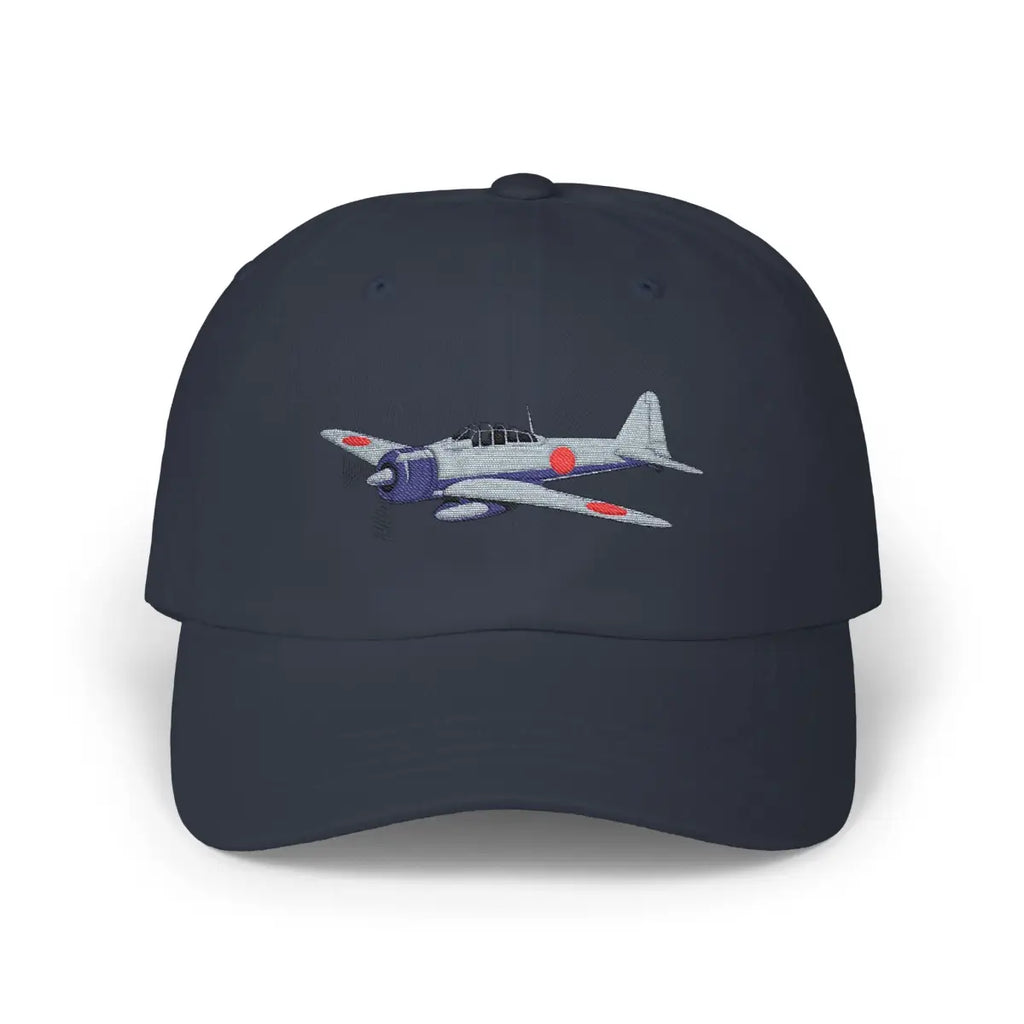 Mitsubishi A6M Zero - Color - Hats - Pilot gifts - WWII warbird t-shirt