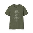 Mitsubishi A6M5 Model 55 Zero — T-shirt - T-Shirt - Pilot gifts - WWII warbird t-shirt
