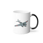 Mitsubishi G4M “Betty” – WWII Aircraft Mug (Color Changing) - Pilot gifts - warbird t-shirt