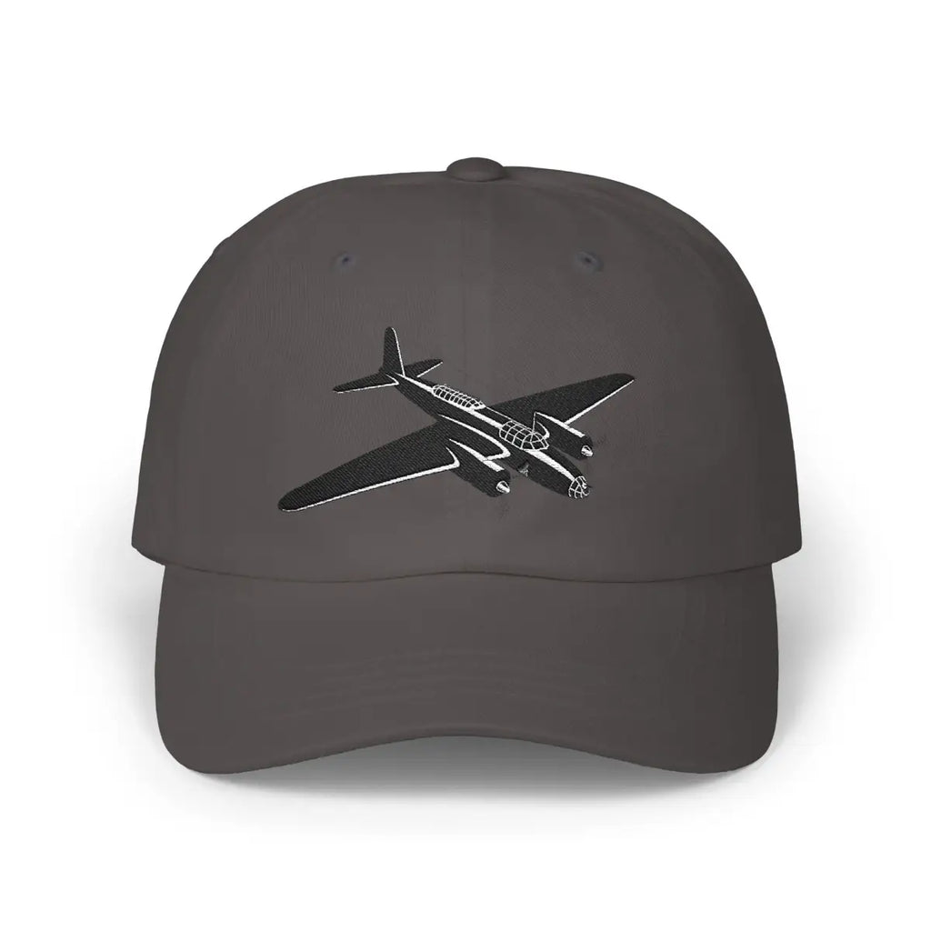 Mitsubishi Ki-21 Sally - Black - Hats - Pilot gifts - WWII warbird t-shirt