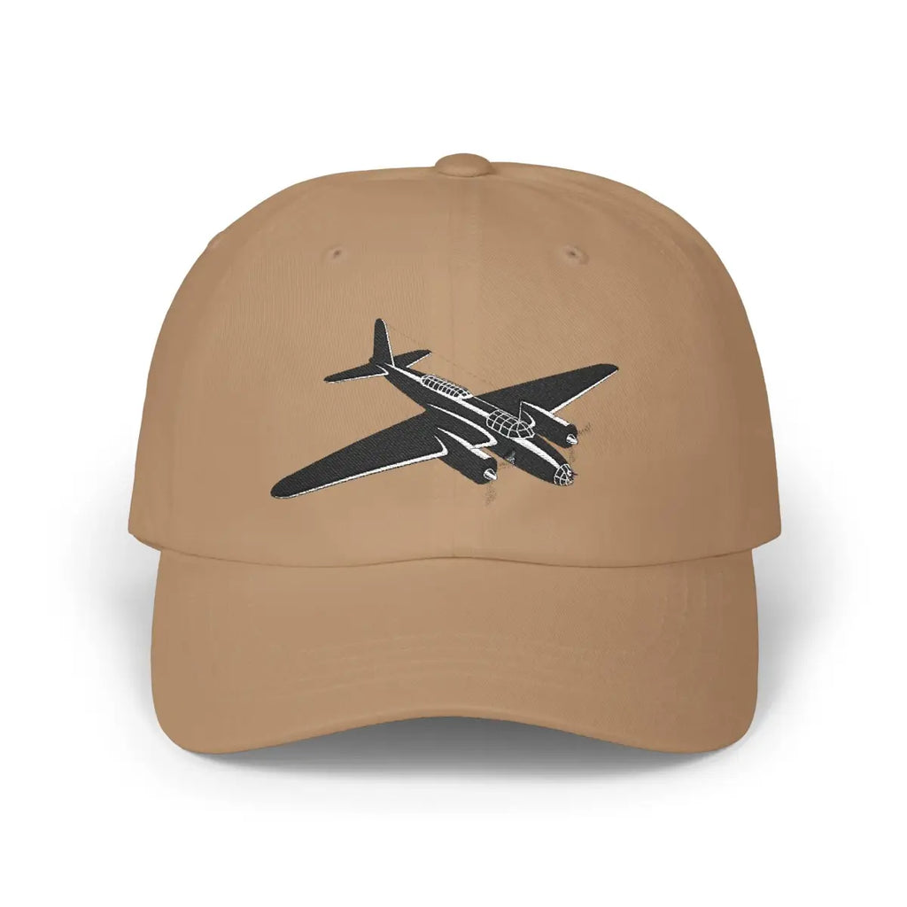 Mitsubishi Ki-21 Sally - Black - Hats - Pilot gifts - WWII warbird t-shirt