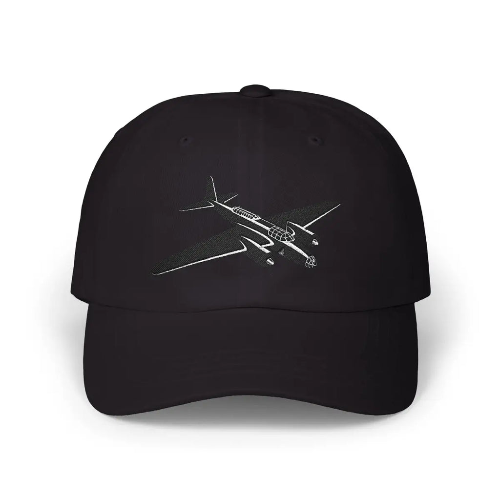 Mitsubishi Ki-21 Sally - Black - Hats - Gifts for pilots - Aviation apparel