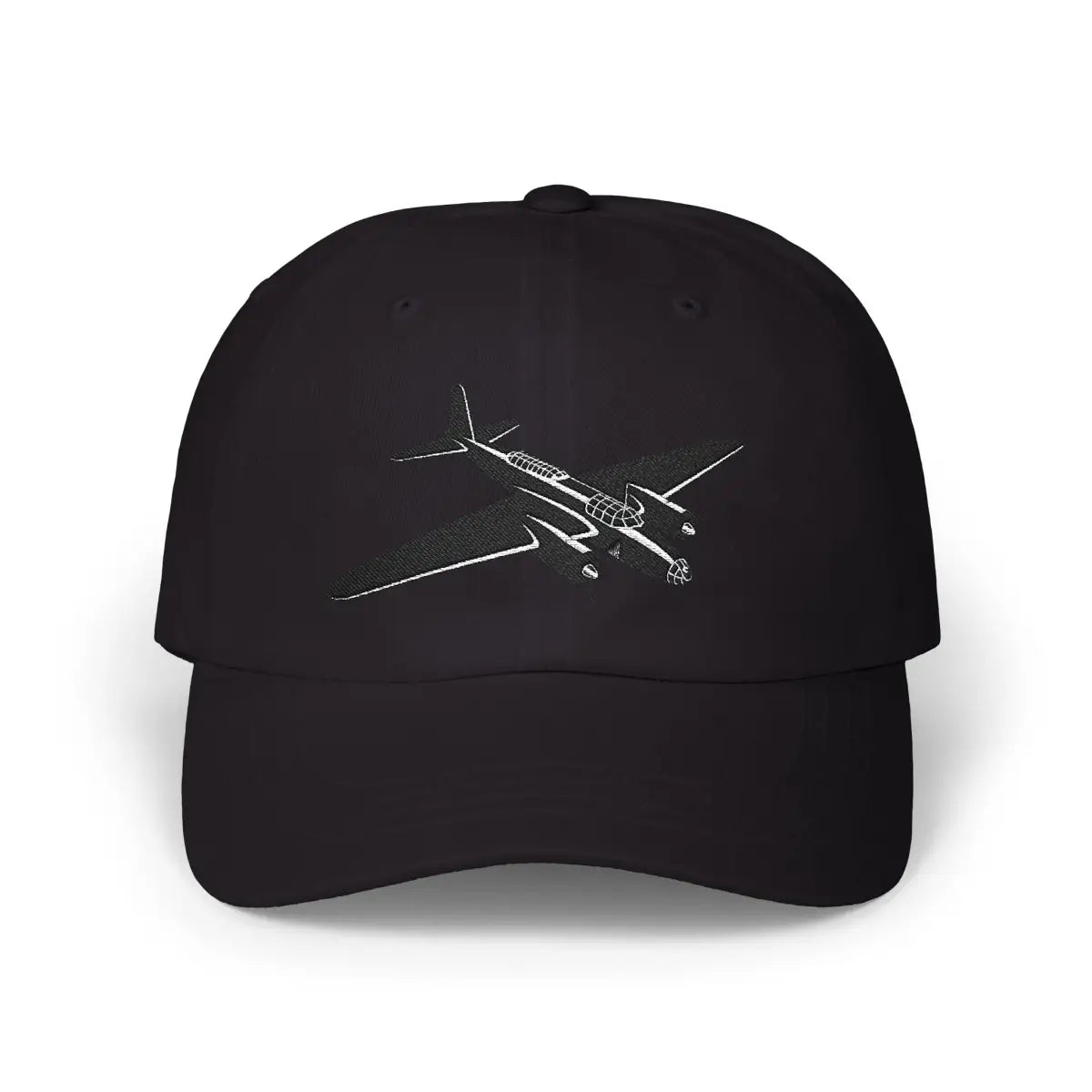 Mitsubishi Ki-21 Sally - Black - Hats - Pilot gifts - WWII warbird t-shirt