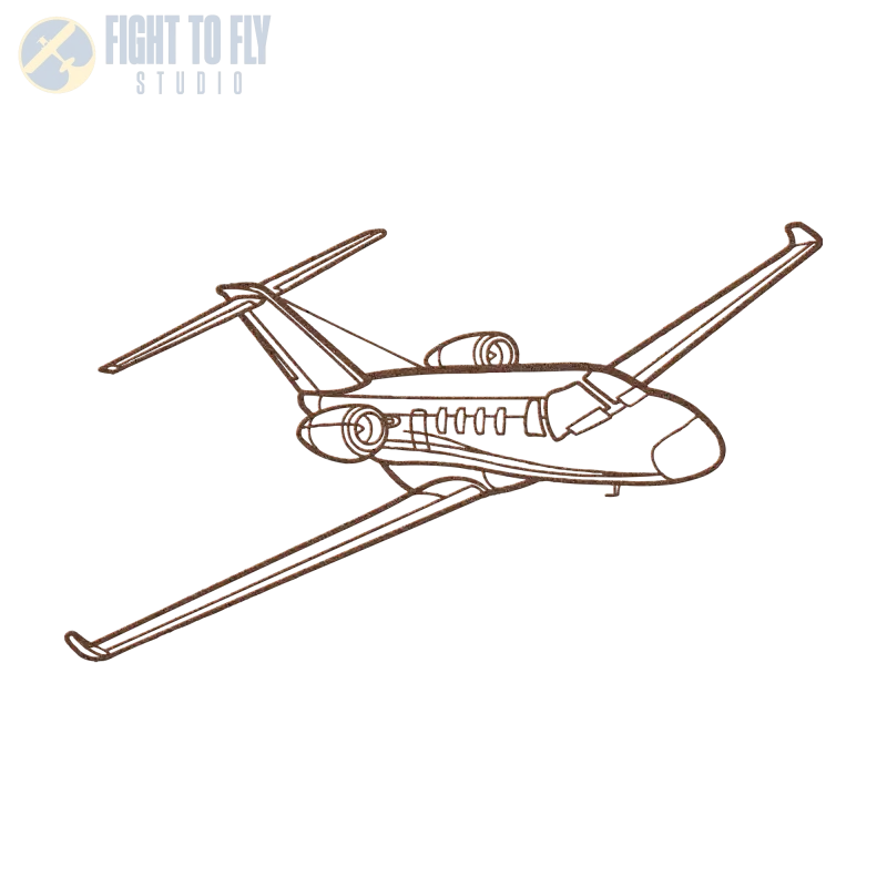 Model 525 Flying Die Cut Metal Wall Art - Sign - Pilot gifts - WWII warbird t-shirt