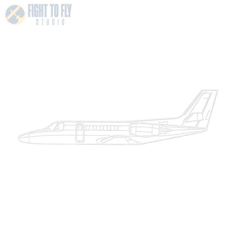 Model 550 Die Cut Metal Wall Art - Sign - Pilot gifts - WWII warbird t-shirt