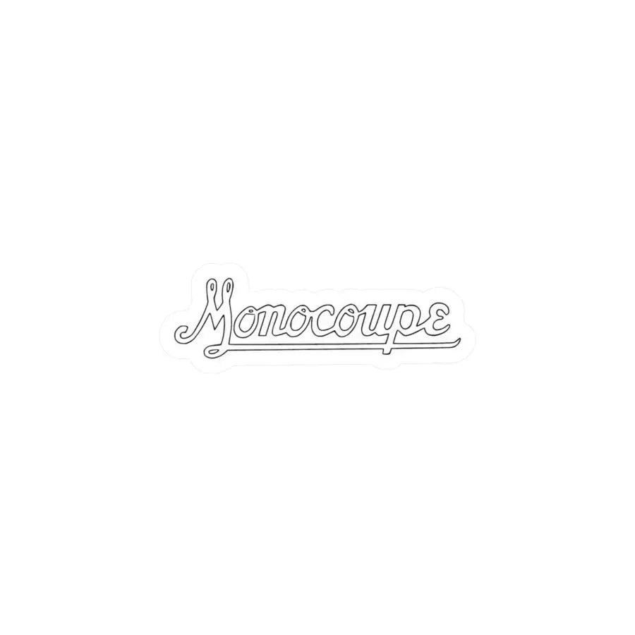 Monocoupe Kiss-Cut Vinyl Decal - Paper products - Gifts for pilots - Aviation apparel