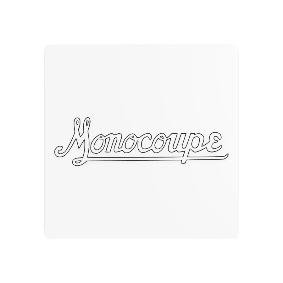 Monocoupe Metal Art Sign - Home Decor - Gifts for pilots - Aviation apparel