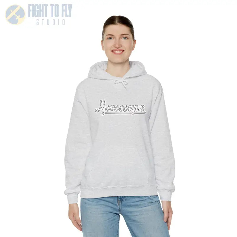 Monocoupe Unisex Heavy Blend Hooded Sweatshirt – Cozy Casual Wear for Every Occasion - Hoodie - Gifts pilots - Aviation