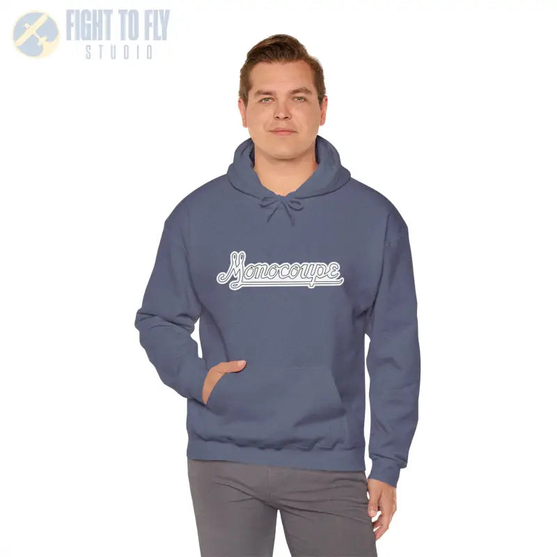 Monocoupe Unisex Heavy Blend Hooded Sweatshirt – Cozy Casual Wear for Every Occasion - Hoodie - Gifts pilots - Aviation