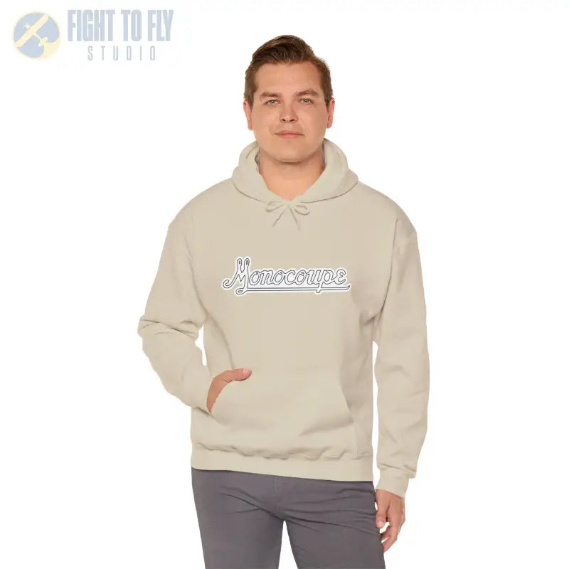 Monocoupe Unisex Heavy Blend Hooded Sweatshirt – Cozy Casual Wear for Every Occasion - Hoodie - Gifts pilots - Aviation