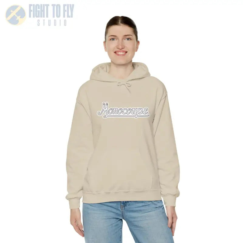 Monocoupe Unisex Heavy Blend Hooded Sweatshirt – Cozy Casual Wear for Every Occasion - Hoodie - Gifts pilots - Aviation