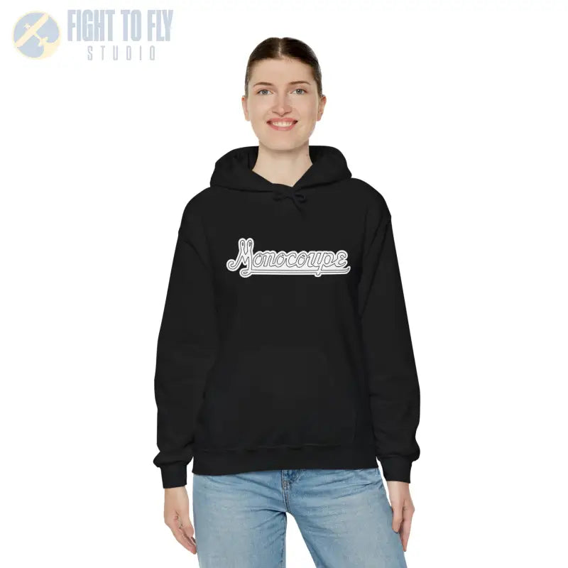 Monocoupe Unisex Heavy Blend Hooded Sweatshirt – Cozy Casual Wear for Every Occasion - Hoodie - Gifts pilots - Aviation