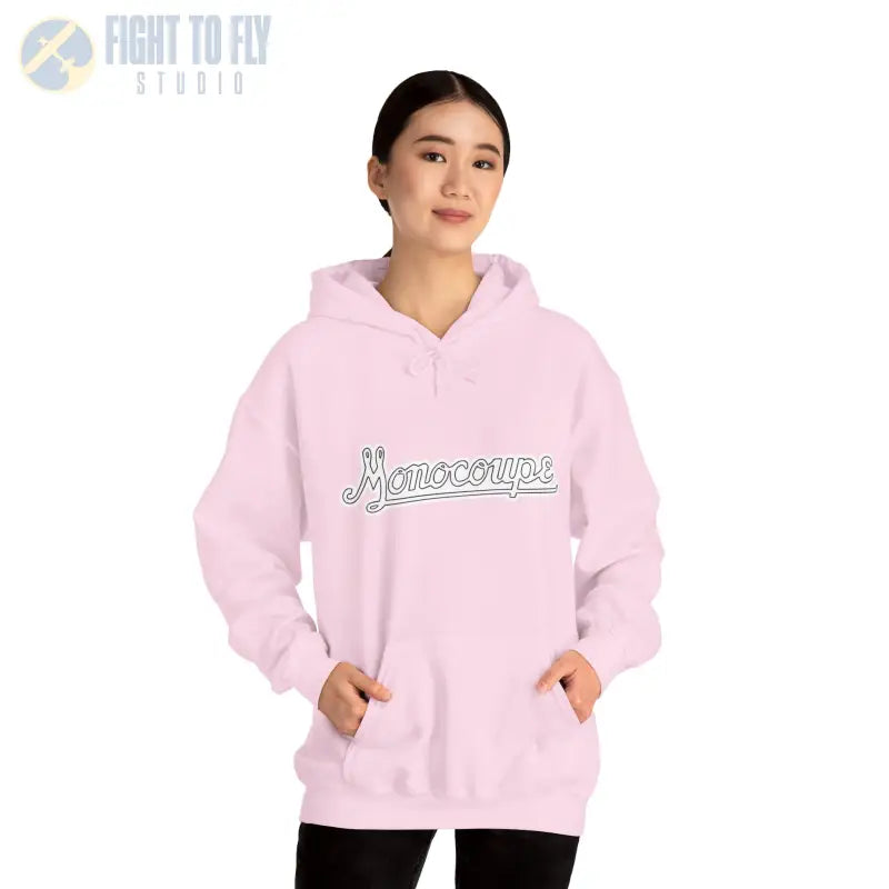 Monocoupe Unisex Heavy Blend Hooded Sweatshirt – Cozy Casual Wear for Every Occasion - Hoodie - Gifts pilots - Aviation