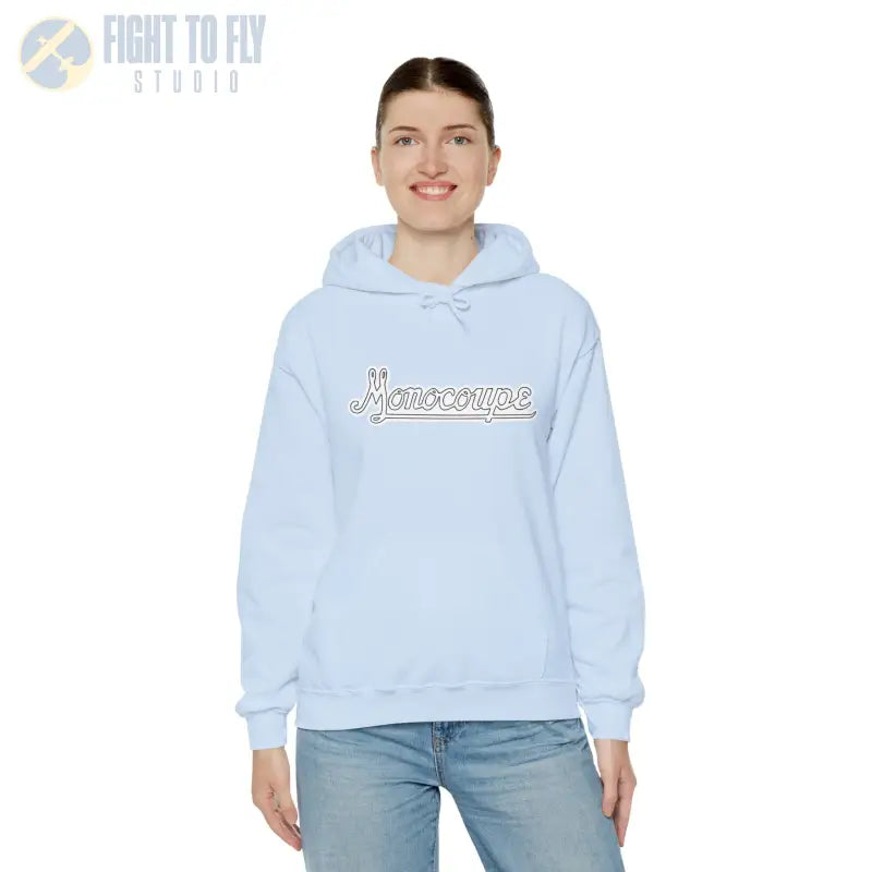 Monocoupe Unisex Heavy Blend Hooded Sweatshirt – Cozy Casual Wear for Every Occasion - Hoodie - Gifts pilots - Aviation