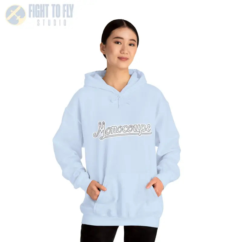 Monocoupe Unisex Heavy Blend Hooded Sweatshirt – Cozy Casual Wear for Every Occasion - Hoodie - Gifts pilots - Aviation
