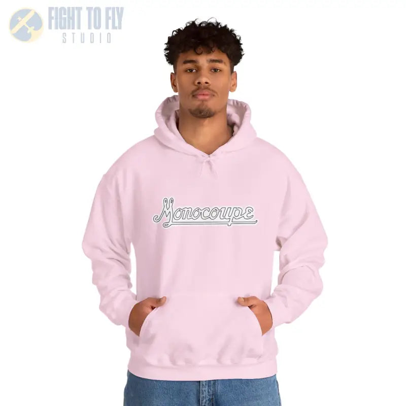 Monocoupe Unisex Heavy Blend Hooded Sweatshirt – Cozy Casual Wear for Every Occasion - Hoodie - Gifts pilots - Aviation