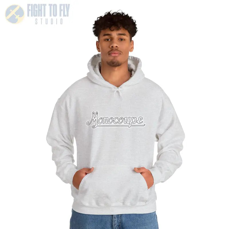 Monocoupe Unisex Heavy Blend Hooded Sweatshirt – Cozy Casual Wear for Every Occasion - Hoodie - Gifts pilots - Aviation