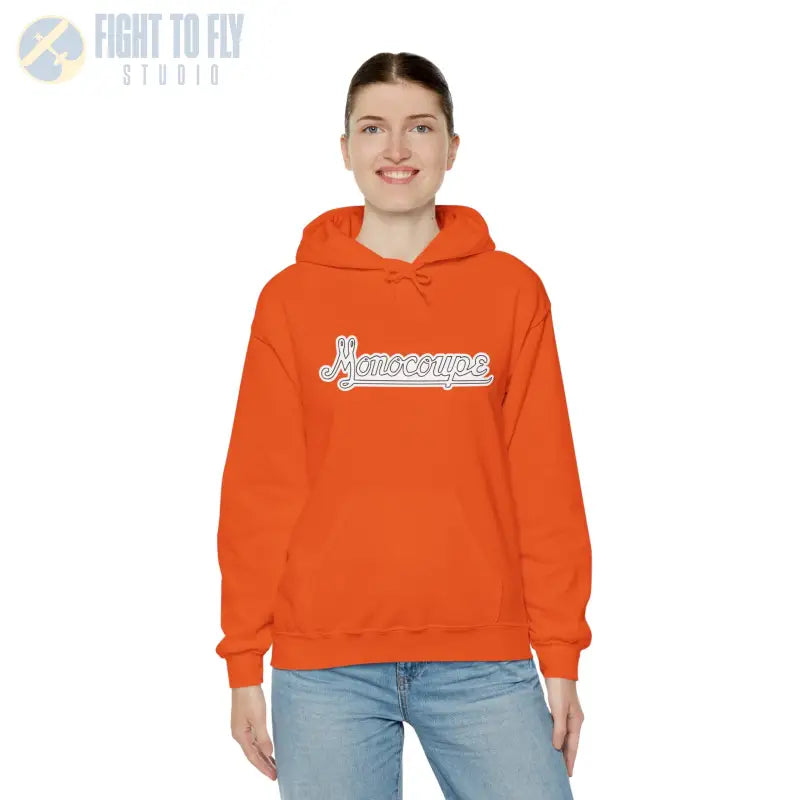 Monocoupe Unisex Heavy Blend Hooded Sweatshirt – Cozy Casual Wear for Every Occasion - Hoodie - Gifts pilots - Aviation