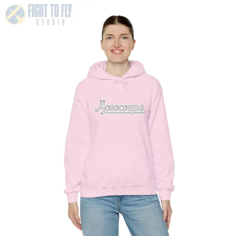 Monocoupe Unisex Heavy Blend Hooded Sweatshirt – Cozy Casual Wear for Every Occasion - Hoodie - Gifts pilots - Aviation