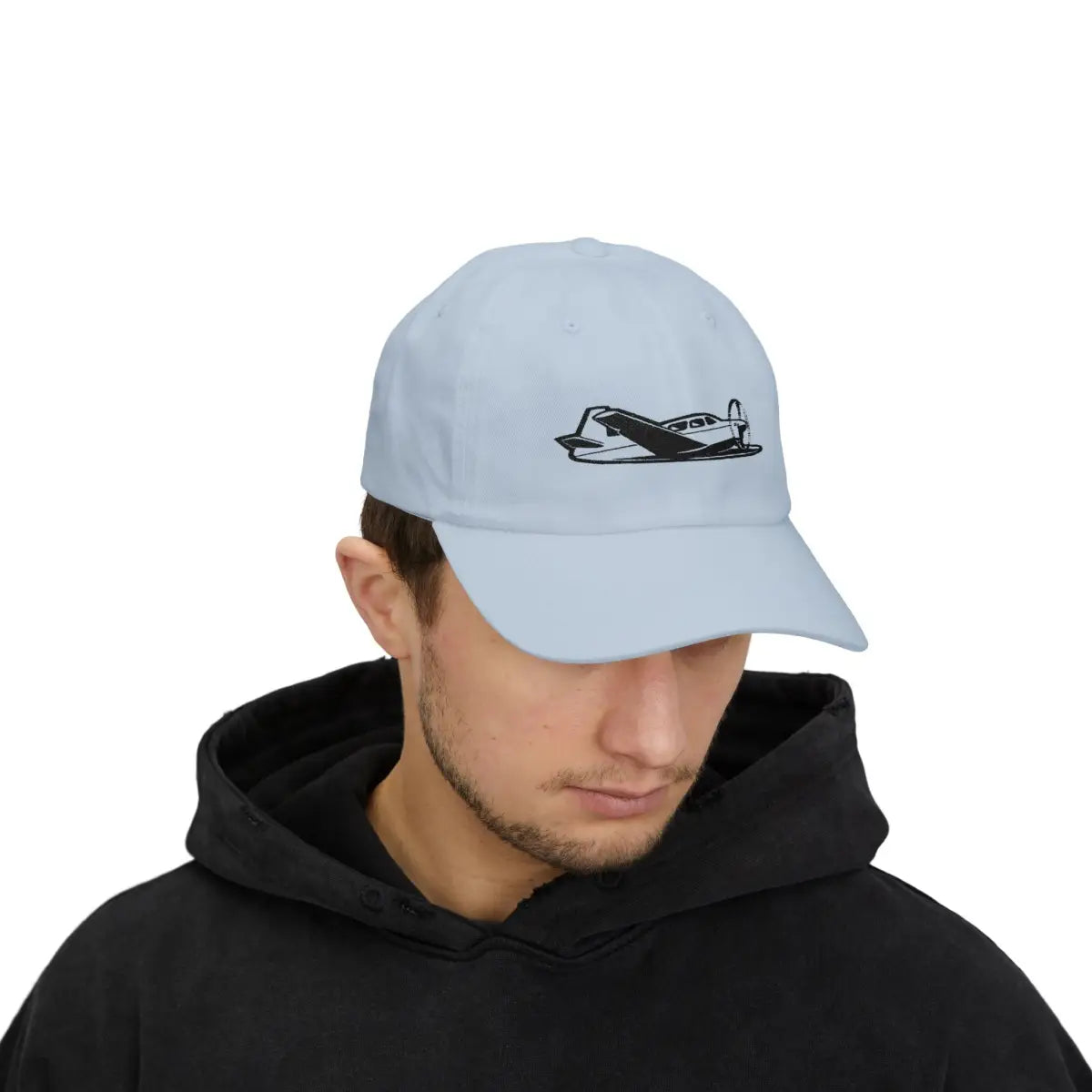 Mooney Low Wing Private Plane - Hats - Pilot gifts - WWII warbird t-shirt