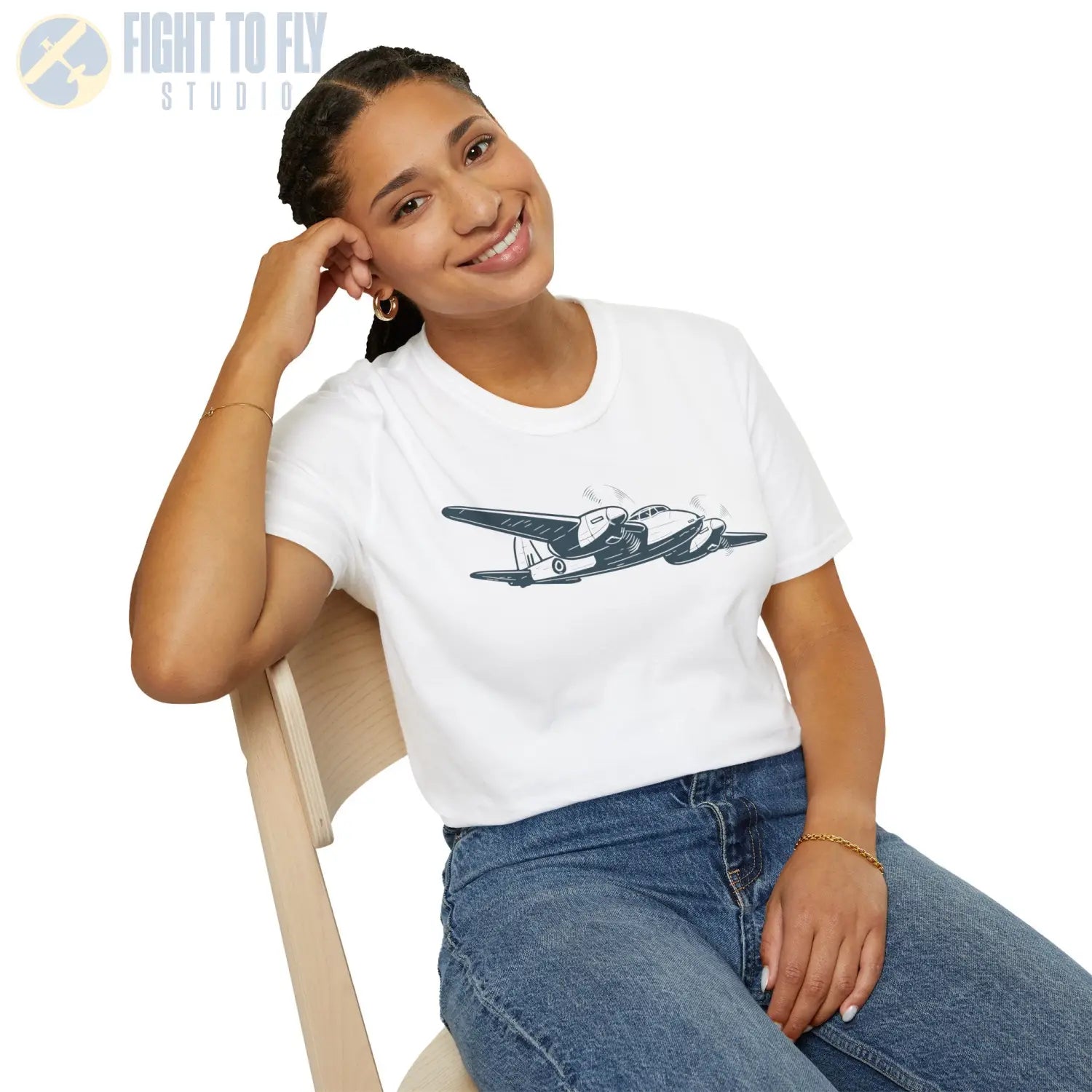 de Havilland Mosquito Premium T-Shirt - Pilot gifts - WWII warbird t-shirt