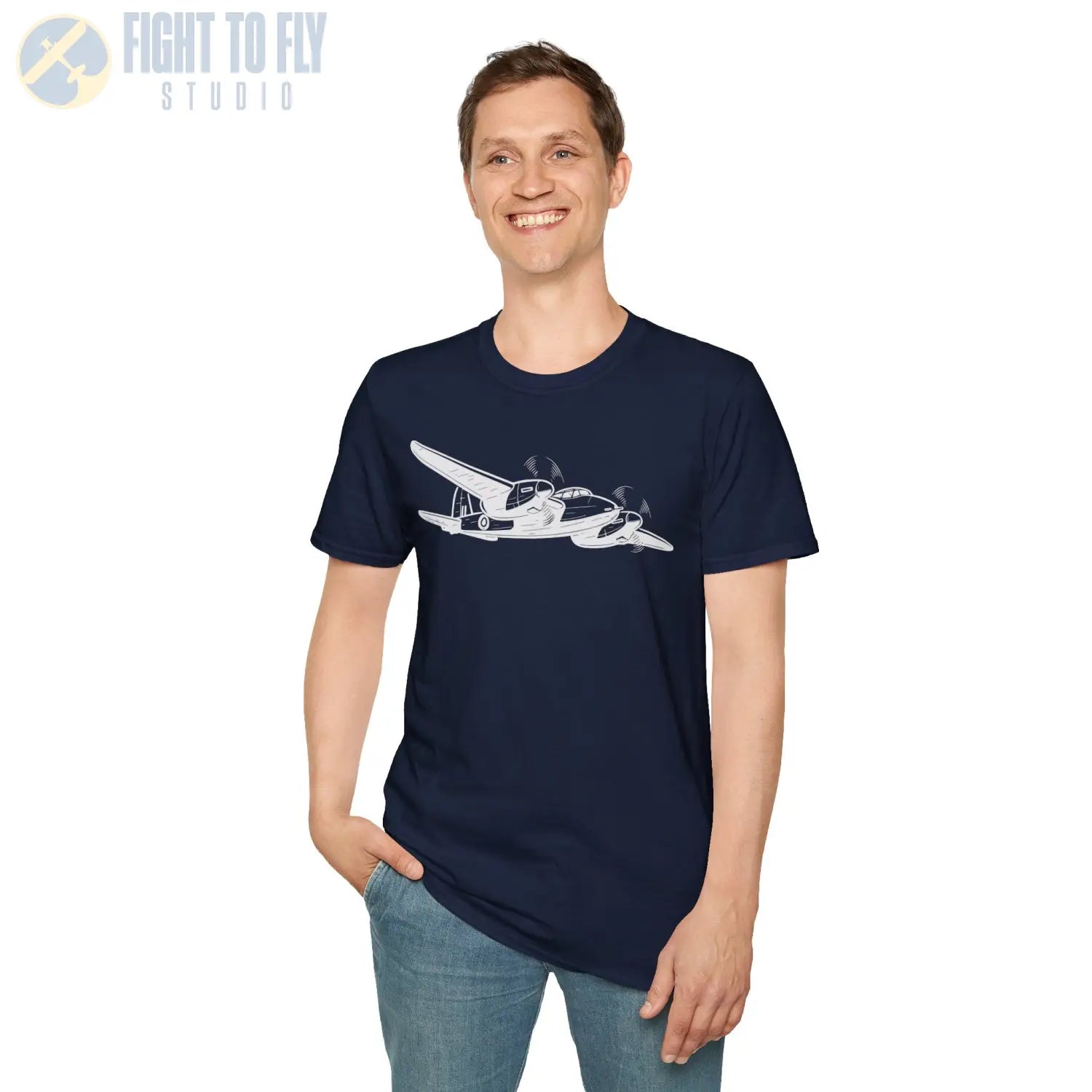 de Havilland Mosquito Premium T-Shirt - Pilot gifts - WWII warbird t-shirt