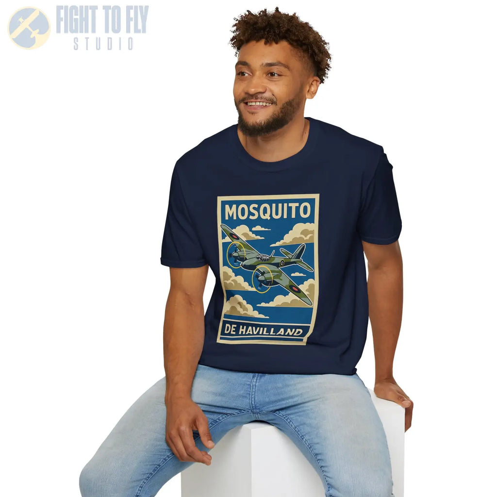 Dh.98 Mosquito Premium Full Graphic T-Shirt - Pilot gifts - WWII warbird t-shirt