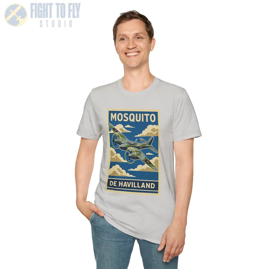 Dh.98 Mosquito Premium Full Graphic T-Shirt - Pilot gifts - WWII warbird t-shirt