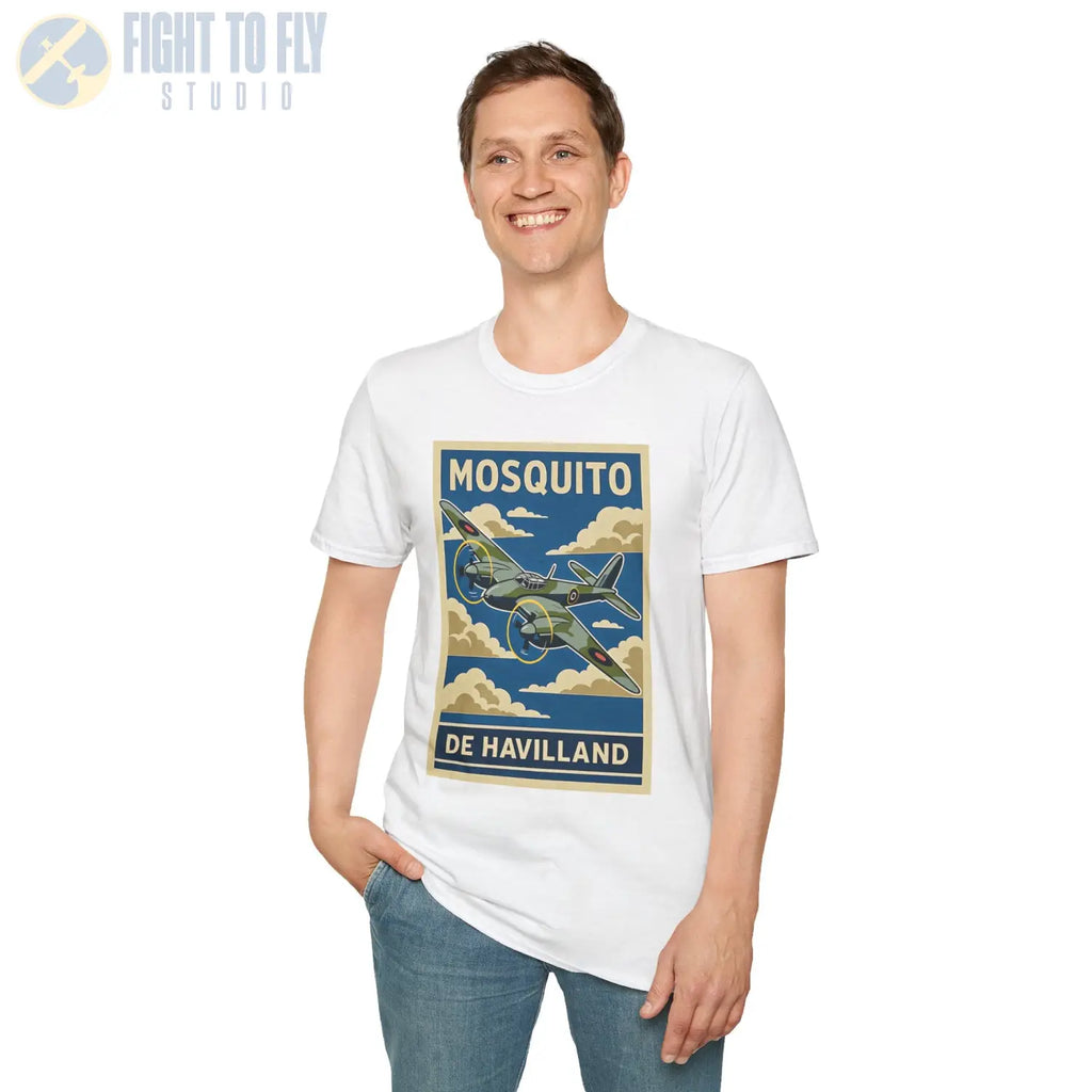 Dh.98 Mosquito Premium Full Graphic T-Shirt - Pilot gifts - WWII warbird t-shirt