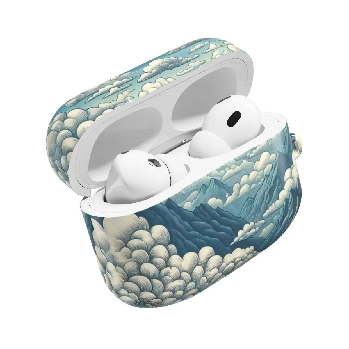 Mountain Cloud AirPod Case - Stylish Protection for Your Earbuds - Accessories - Gifts pilots - Aviation apparel