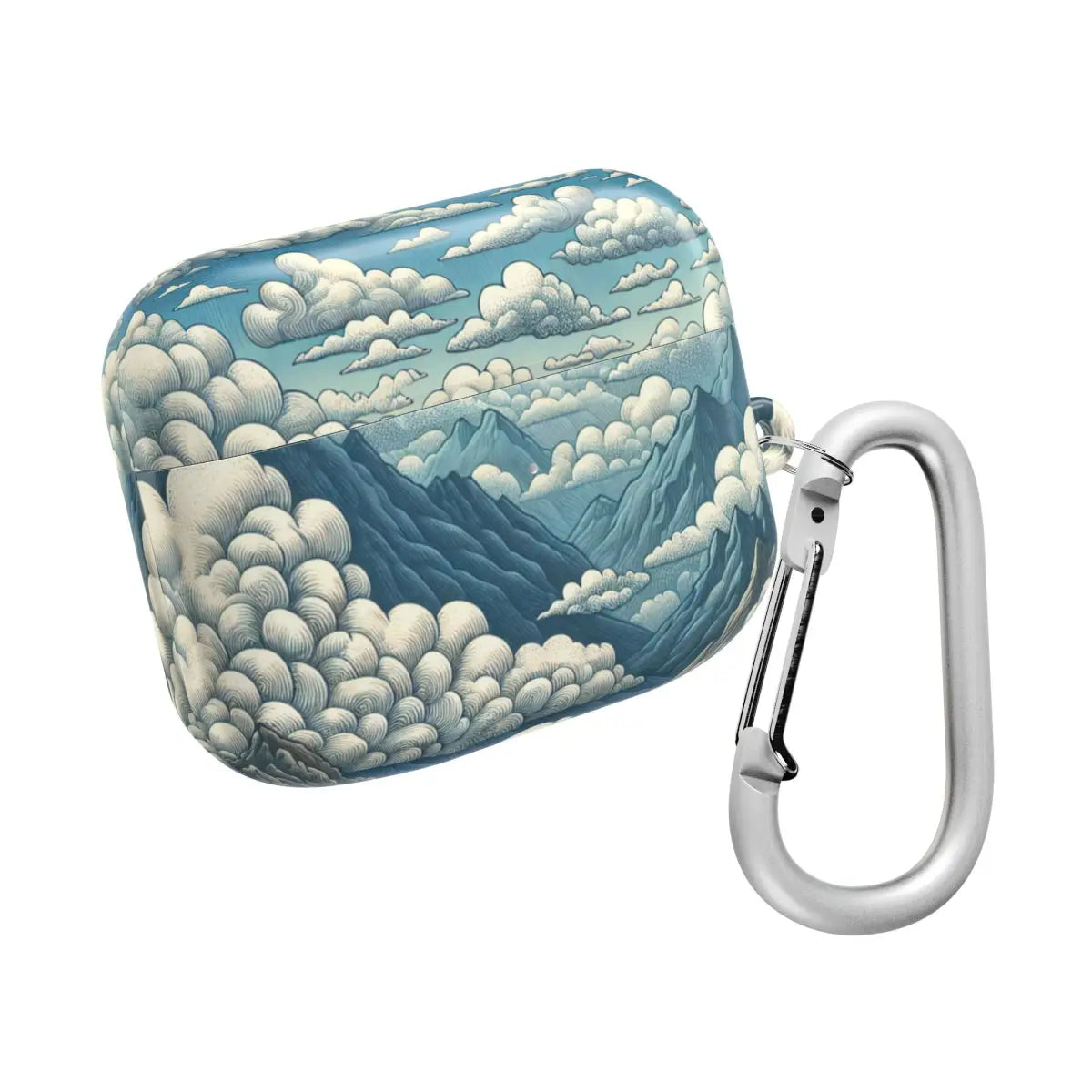 Mountain Cloud AirPod Case - Stylish Protection for Your Earbuds - Accessories - Gifts pilots - Aviation apparel