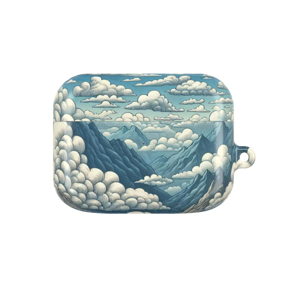 Mountain Cloud AirPod Case - Stylish Protection for Your Earbuds - Accessories - Gifts pilots - Aviation apparel