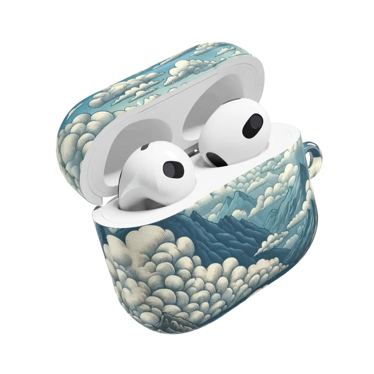 Mountain Cloud AirPod Case - Stylish Protection for Your Earbuds - Accessories - Gifts pilots - Aviation apparel
