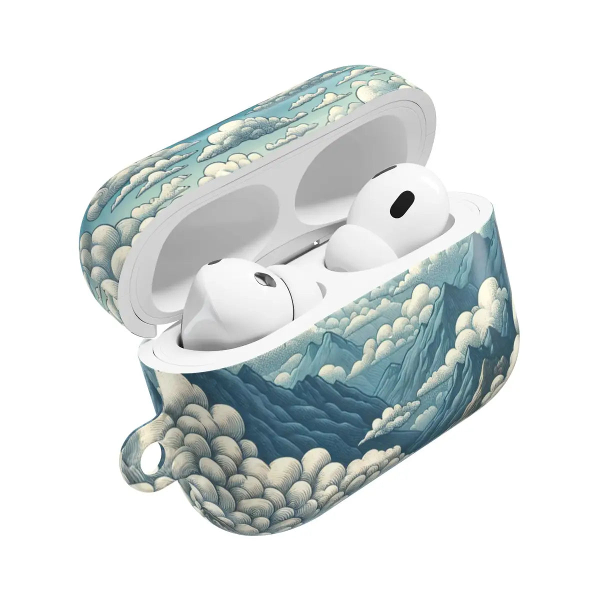 Mountain Cloud AirPod Case - Stylish Protection for Your Earbuds - Accessories - Gifts pilots - Aviation apparel