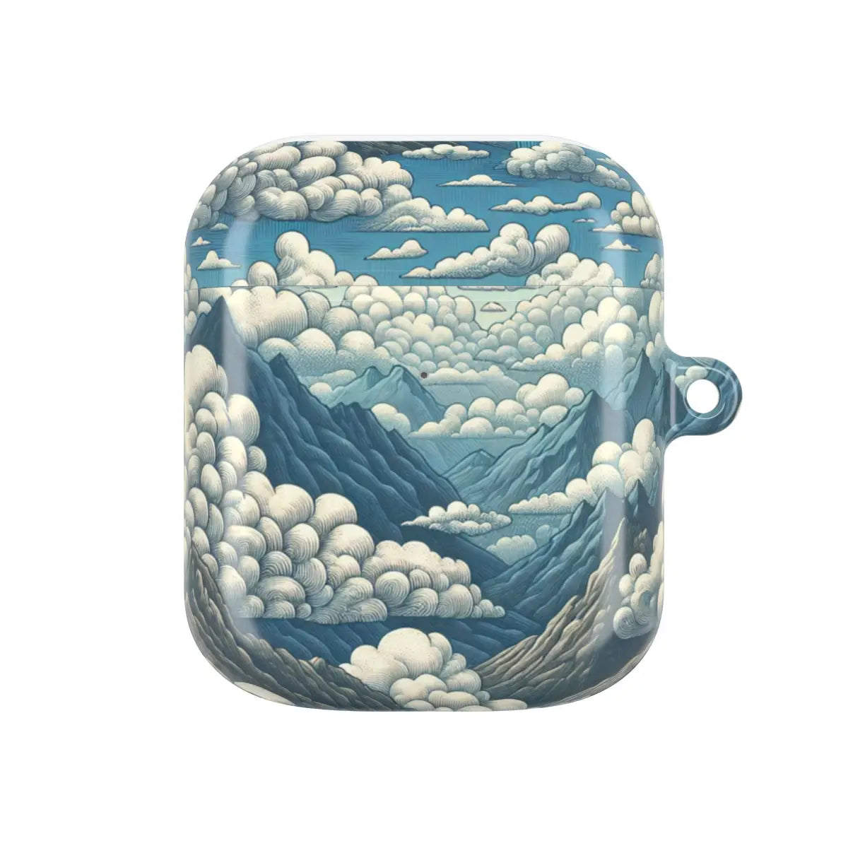 Mountain Cloud AirPod Case - Stylish Protection for Your Earbuds - Accessories - Gifts pilots - Aviation apparel