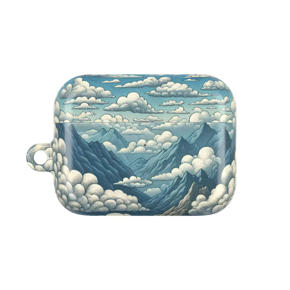 Mountain Cloud AirPod Case - Stylish Protection for Your Earbuds - Accessories - Gifts pilots - Aviation apparel