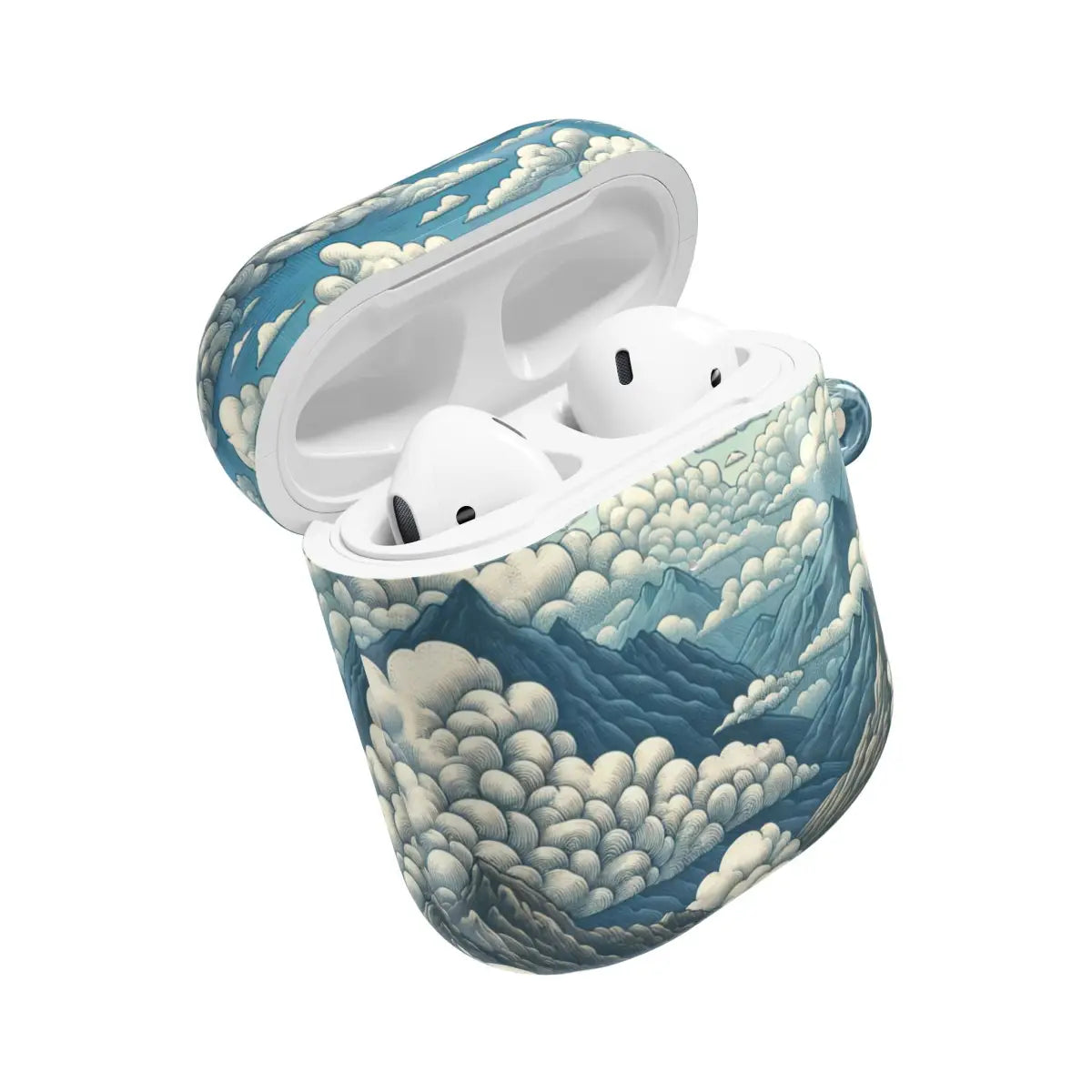 Mountain Cloud AirPod Case - Stylish Protection for Your Earbuds - Accessories - Gifts pilots - Aviation apparel