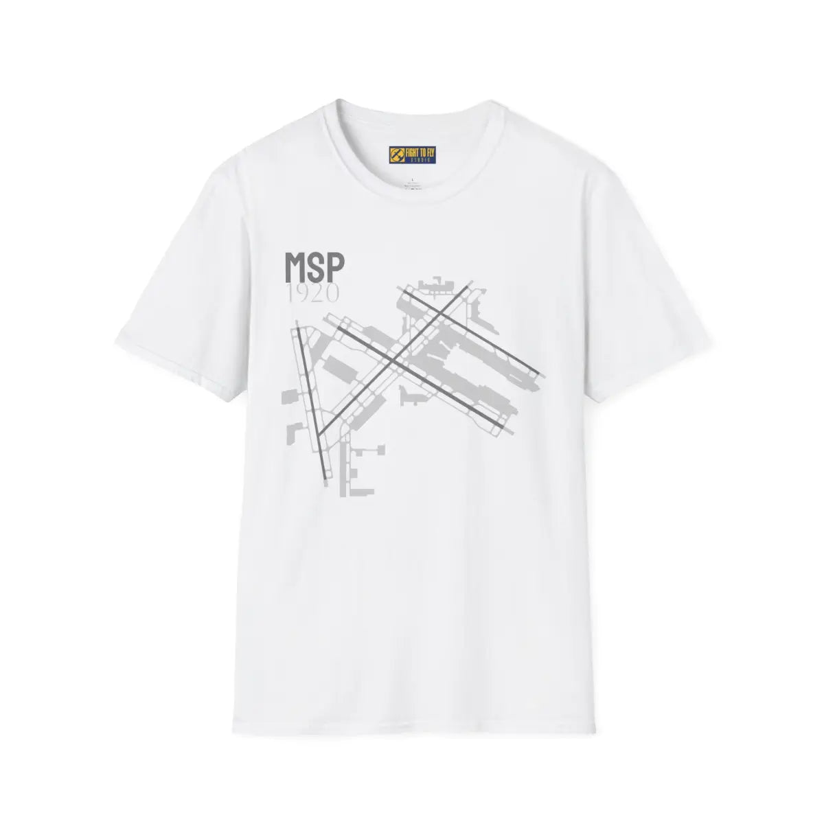 MSP Minneapolis-Saint Paul International - 1920 - Tee - T-Shirt - Pilot gifts - WWII warbird t-shirt