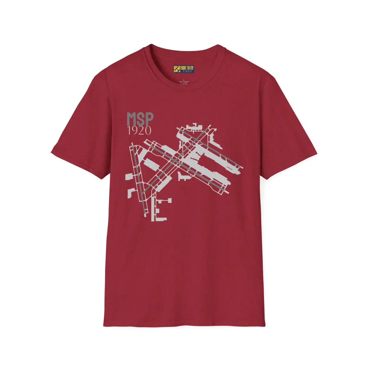 MSP Minneapolis-Saint Paul International - 1920 - Tee - T-Shirt - Pilot gifts - WWII warbird t-shirt
