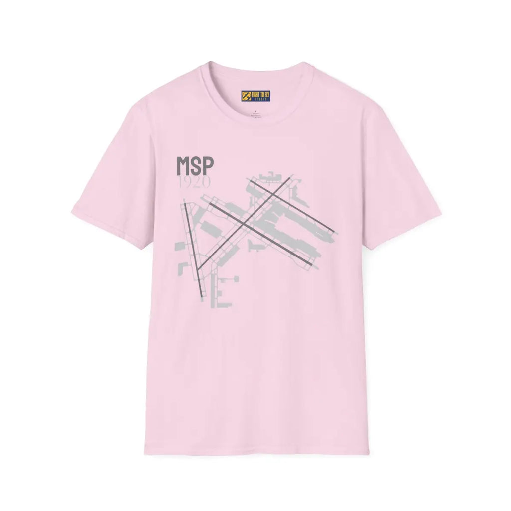 MSP Minneapolis-Saint Paul International - 1920 - Tee - T-Shirt - Pilot gifts - WWII warbird t-shirt