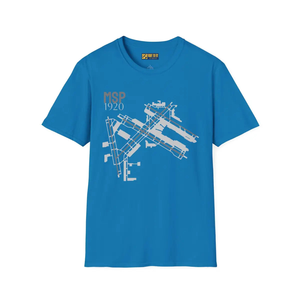 MSP Minneapolis-Saint Paul International - 1920 - Tee - T-Shirt - Pilot gifts - WWII warbird t-shirt