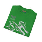 MSP Minneapolis-Saint Paul International - 1920 - Tee - T-Shirt - Pilot gifts - WWII warbird t-shirt