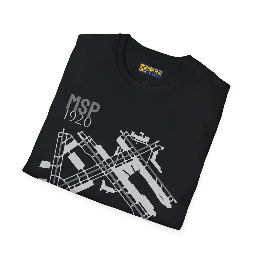 MSP Minneapolis-Saint Paul International - 1920 - Tee - T-Shirt - Gifts for pilots - Aviation apparel