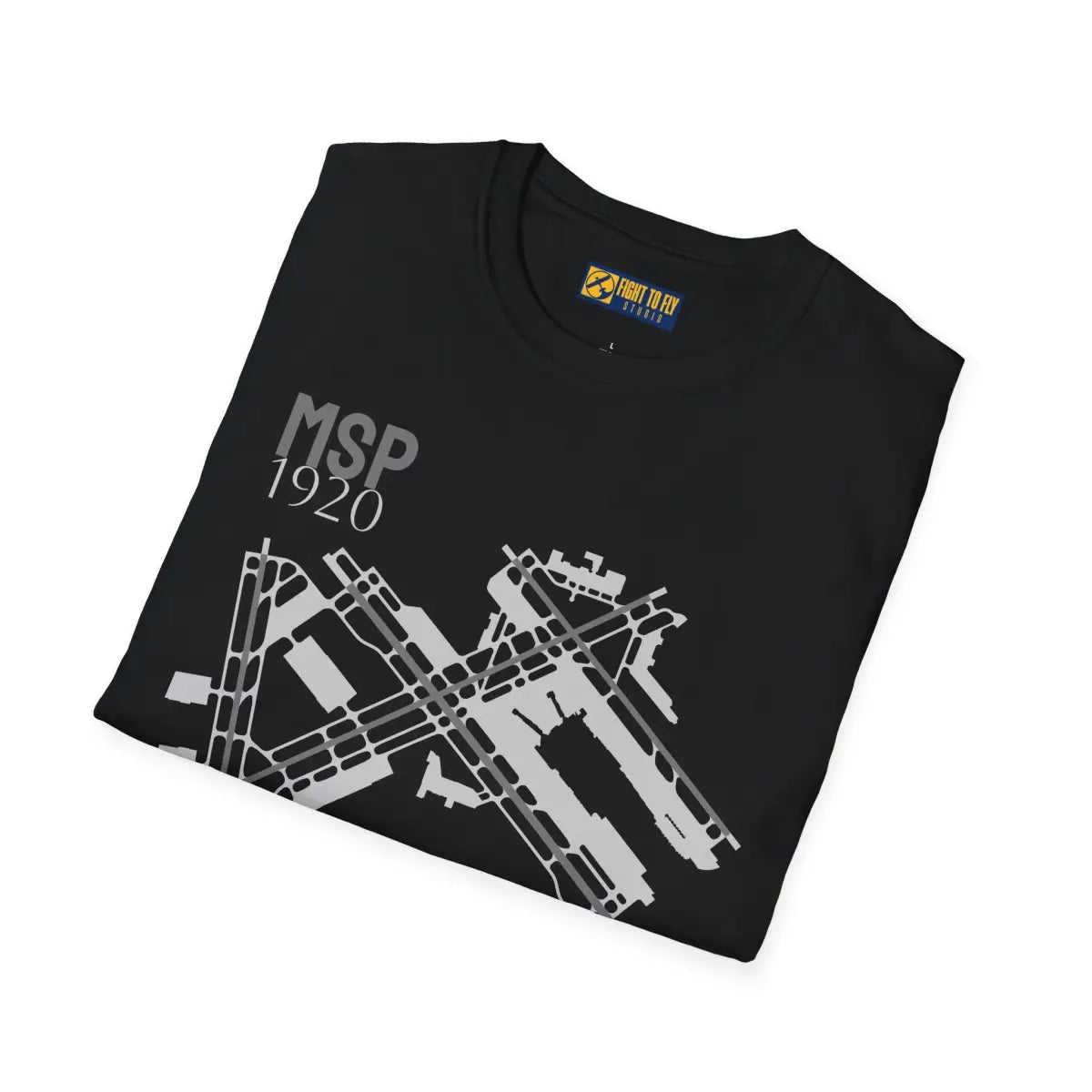 MSP Minneapolis-Saint Paul International - 1920 - Tee - T-Shirt - Pilot gifts - WWII warbird t-shirt