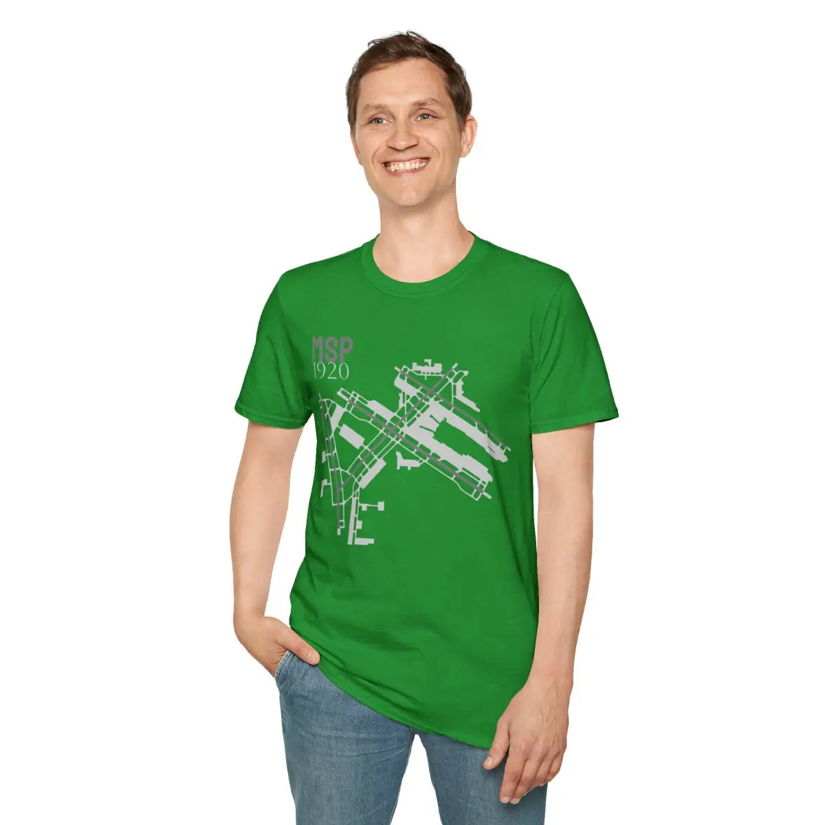 MSP Minneapolis-Saint Paul International - 1920 - Tee - T-Shirt - Gifts for pilots - Aviation apparel