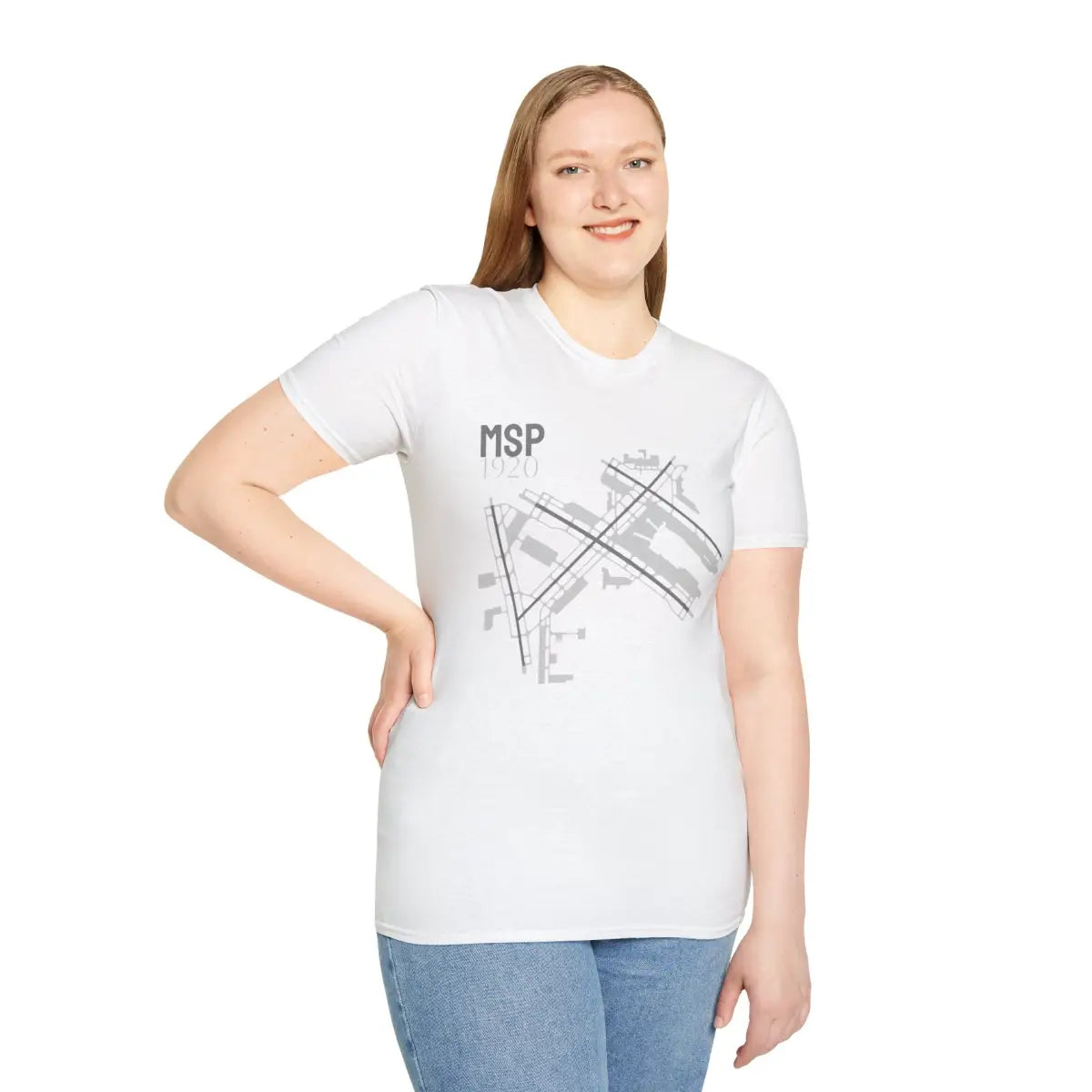 MSP Minneapolis-Saint Paul International - 1920 - Tee - T-Shirt - Gifts for pilots - Aviation apparel